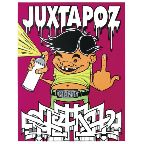 Mike Giant - Juxtapoz - Screen Print - Click Image to Close