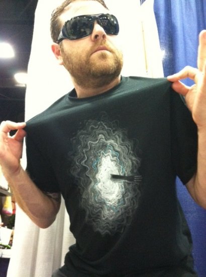 Brendan Monroe - SDCC T-Shirt - Click Image to Close