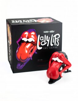 Ron English - Lady Lips Vinyl Sculpture - OG Colorway